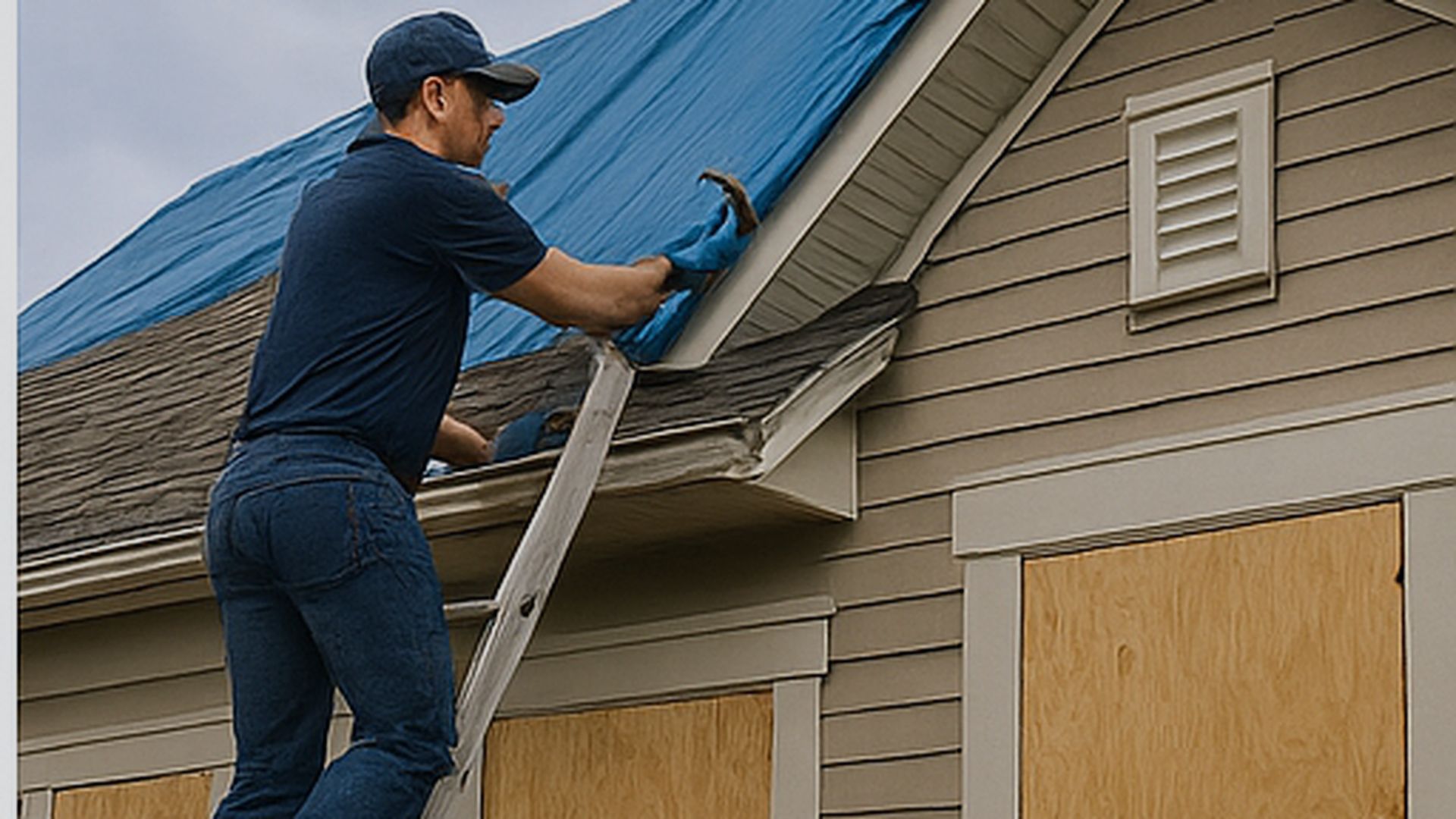 Storm Damage Cleanup hero image