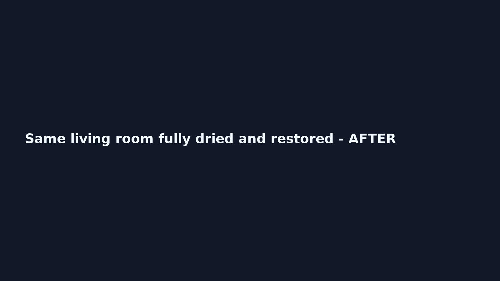 Residential water and fire restoration